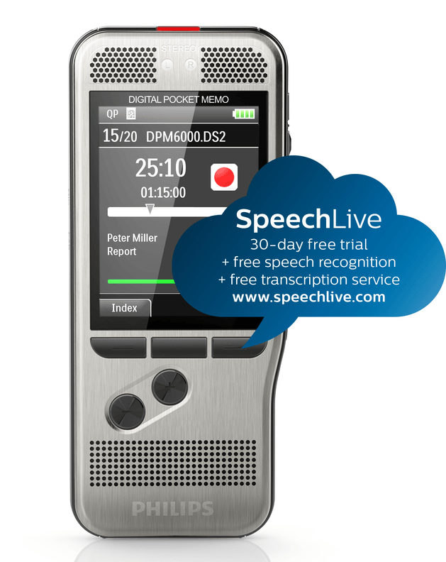 Special Promotion: SpeechLive with Philips DPM6000