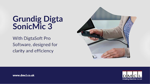 Grundig Digta SonicMic 3 with DigtaSoft Pro Software