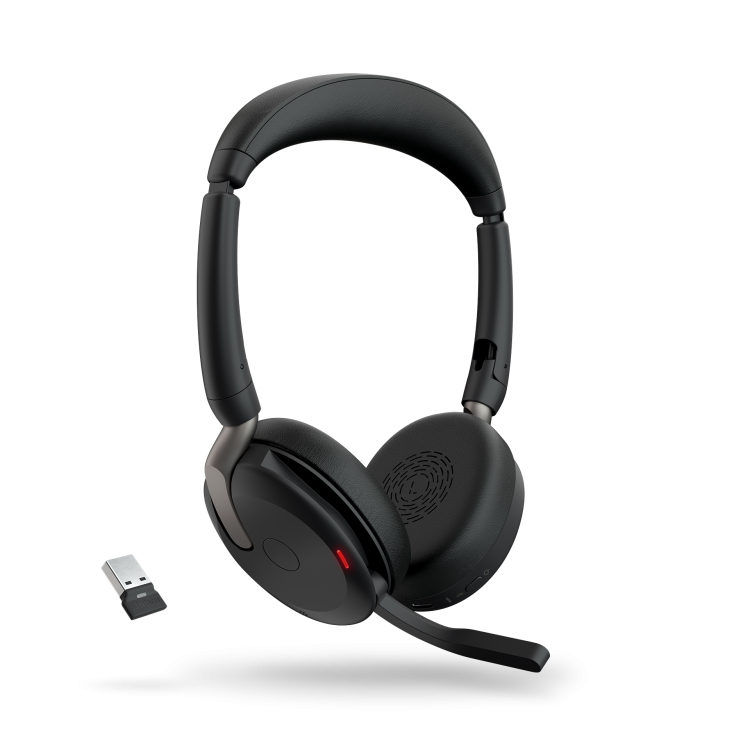 Jabra Evolve2 65 Flex Link 380 USB-A UC Stereo Headset