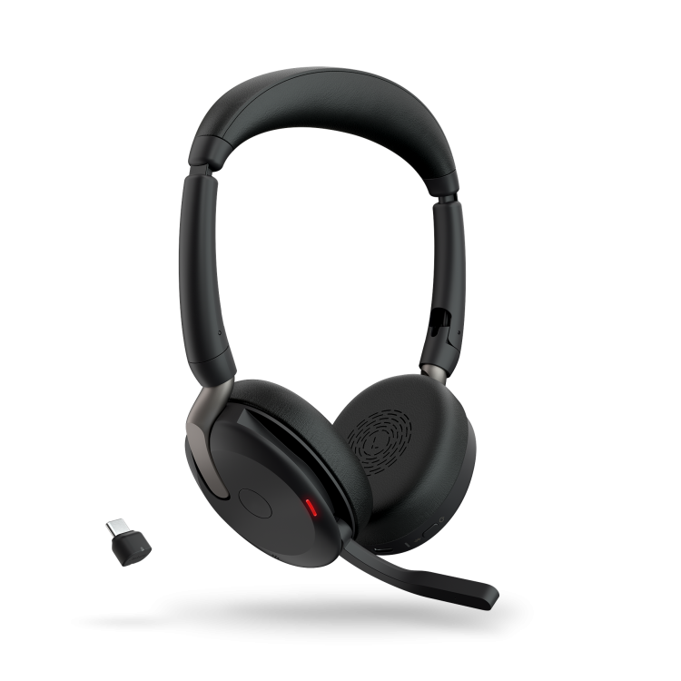 Jabra Evolve2 65 Flex Link 380 USB-C UC Stereo Headset