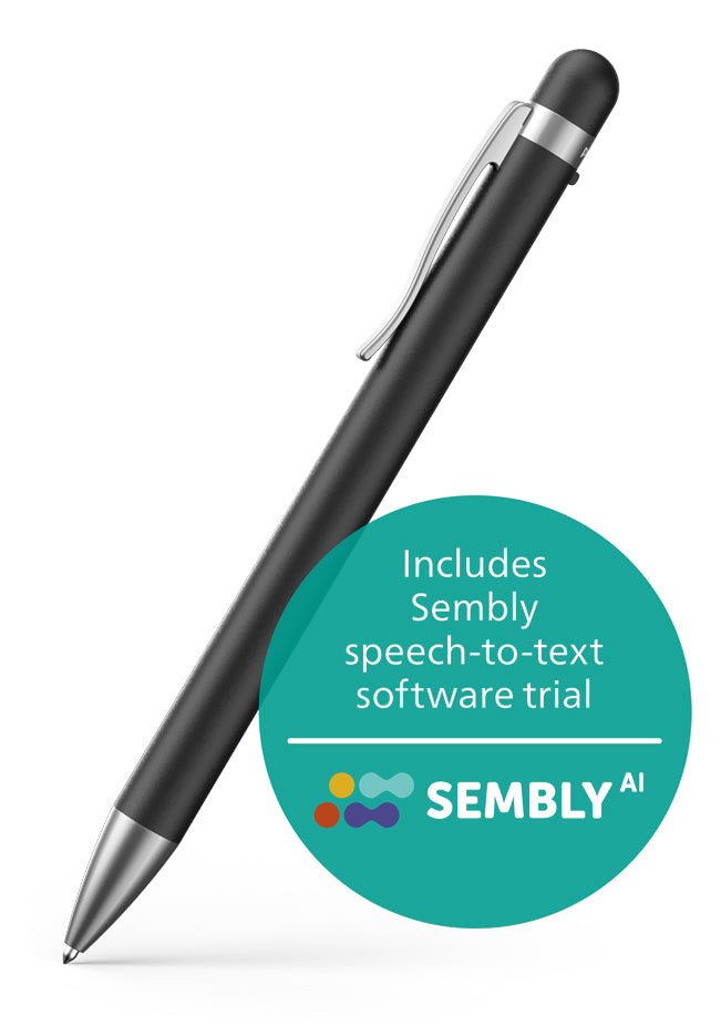 Philips DVT1600 Audio Recorder Pen with Sembly AI Voucher