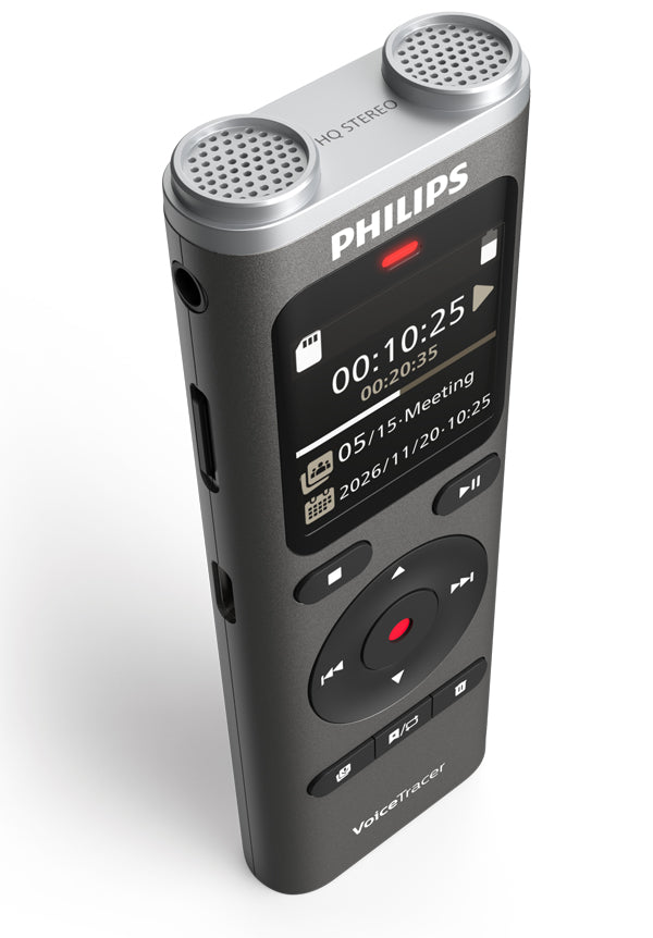Philips DVT2075 Digital Voice Tracer with Sembly AI Voucher