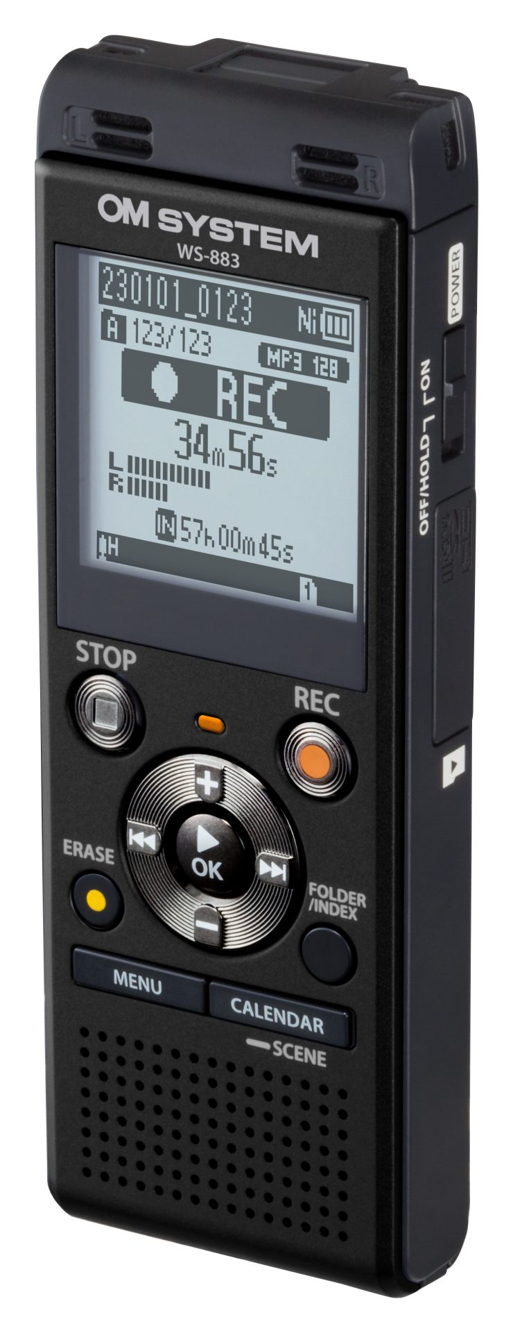OM System WS883 Digital Voice Recorder - Meeting & Conference
