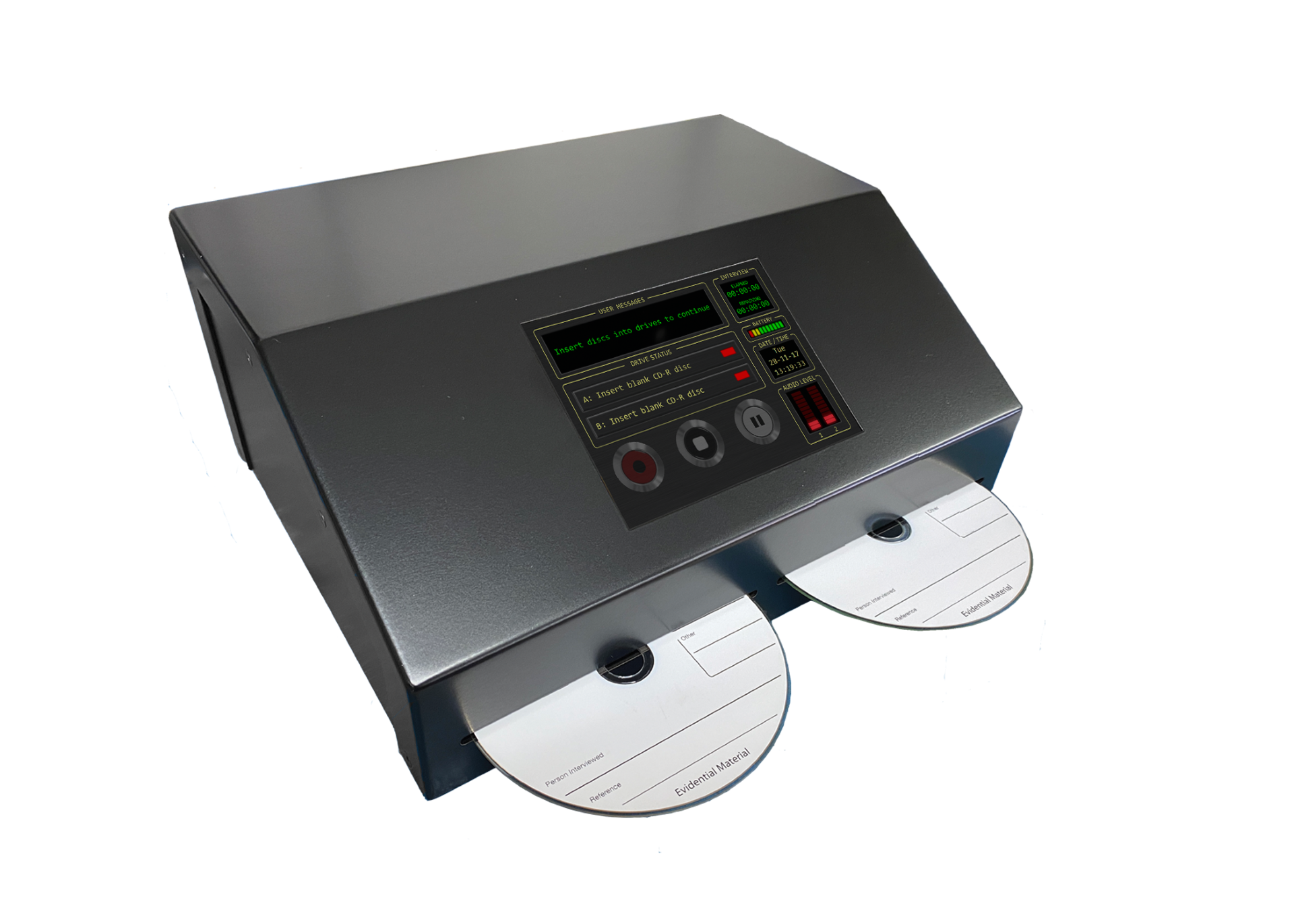 MK.II DAVE DIGITAL AUDIO RECORDER PACE COMPLIANT