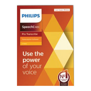 Philips LFH4511 SpeechExec Pro Transcribe V12 Software - 1 Year License