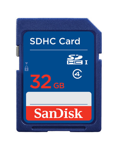 Sandisk 32GB SD Memory Card