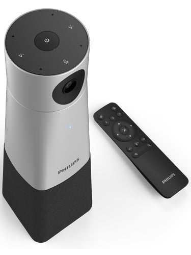 Philips PSE0550 Smart Meeting HD Audio and Video Conferencing Solution with Sembly AI Meeting Assistant