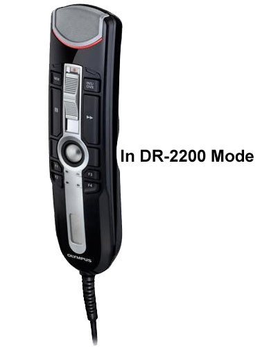 Olympus RM4110S RecMic II in DR-2200 Mode