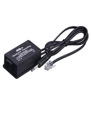 Retell 157 Telephone handset recorder connector to a computer or laptop