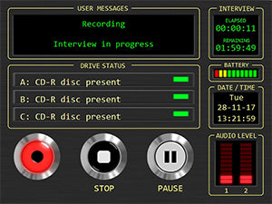 DAVE Portable Digital Audio Recorder PACE Compliant (DISCONTINUED)