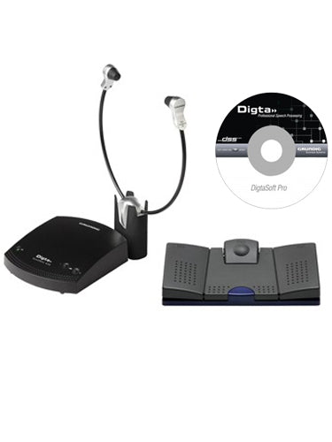 Grundig Digta Transcription Premium Kit - DigtaSoft Pro KDC5672-22