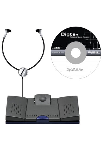 Grundig Digta Transcription Starter Kit - DigtaSoft Pro KDC5670-22