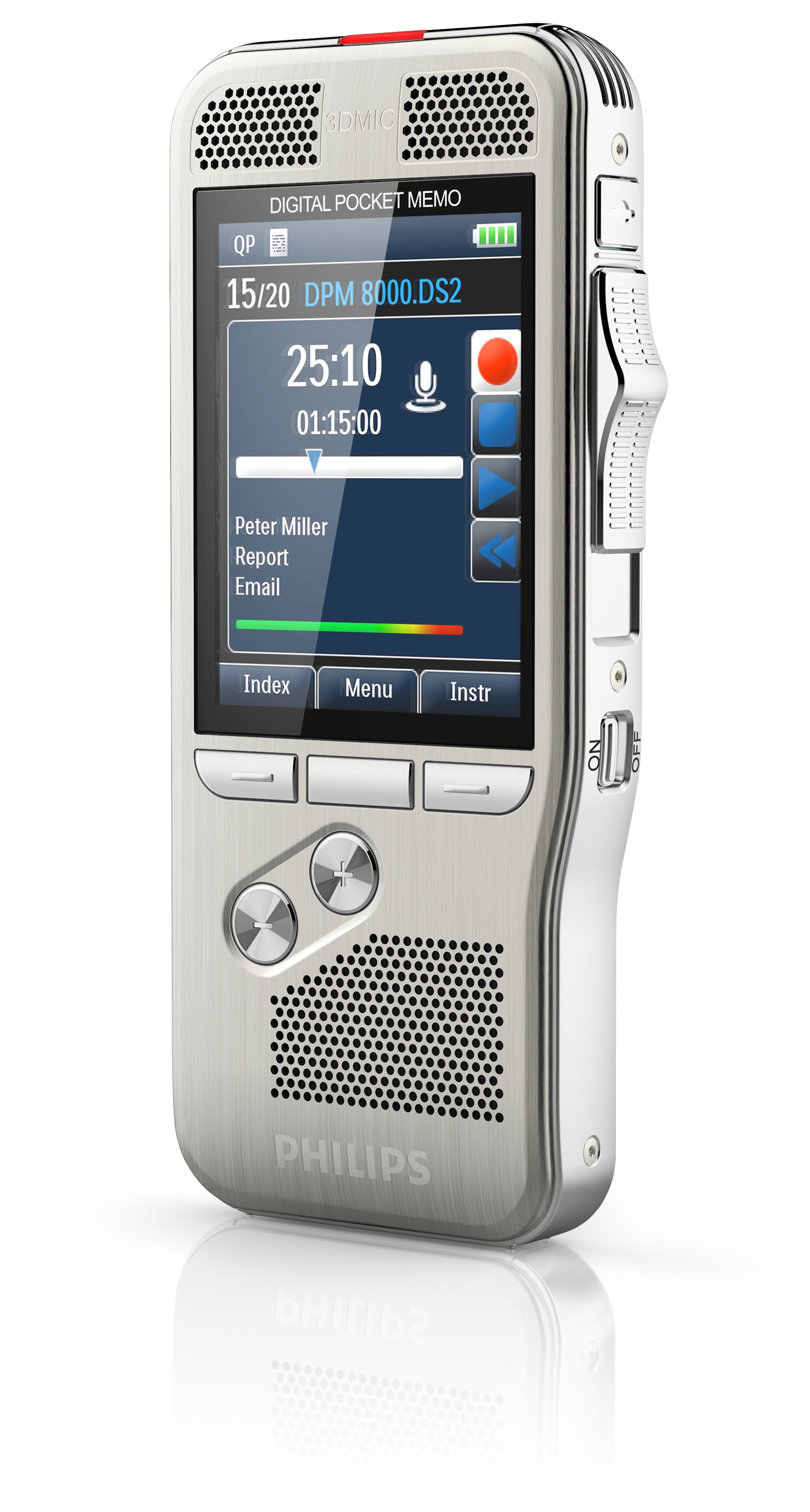 Philips DPM8000 Digital Pocket Memo