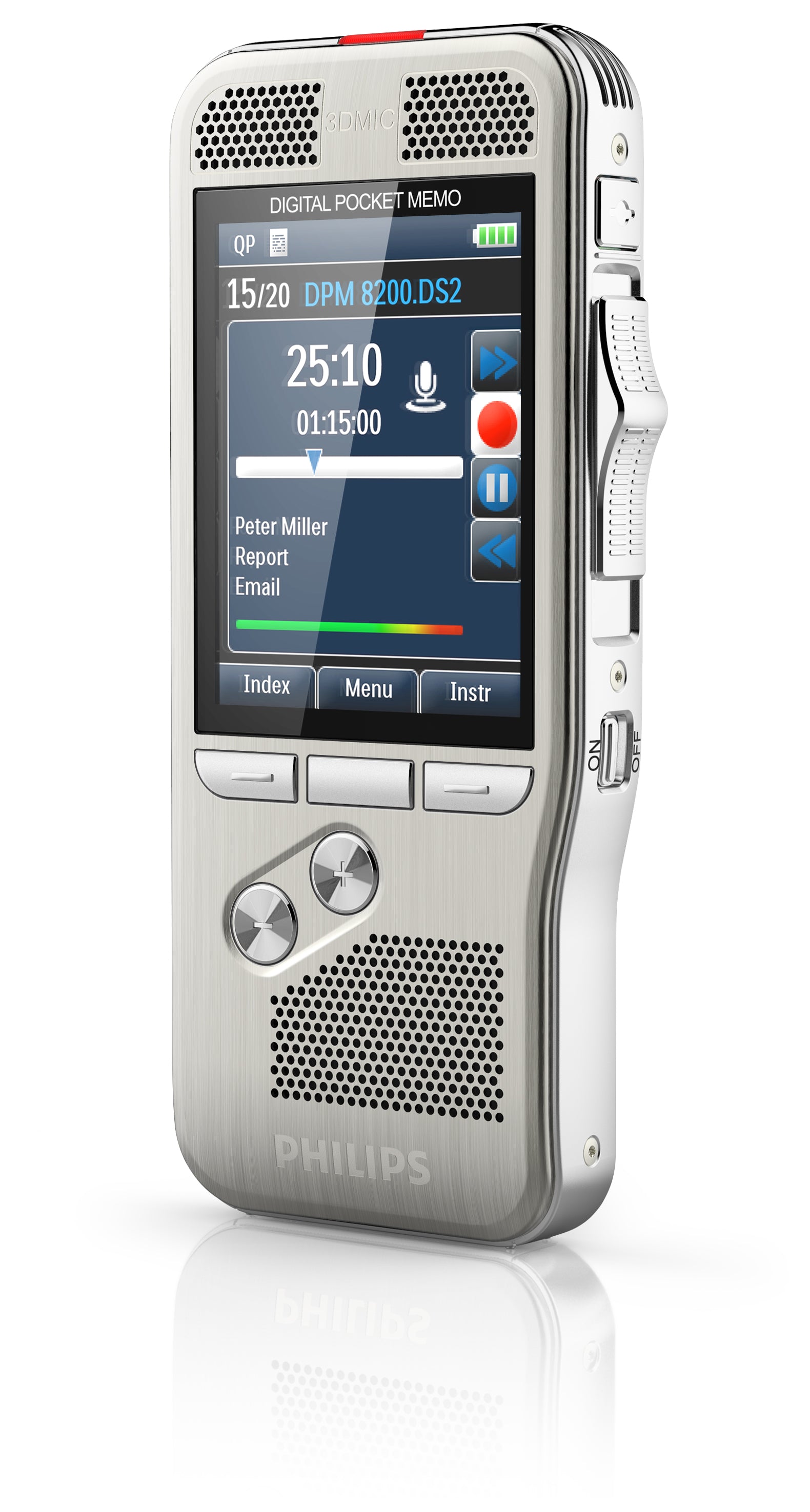Philips DPM8200 Digital Pocket Memo