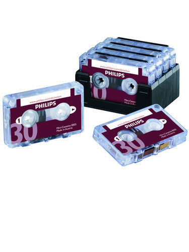 Philips LFH0005 Mini Cassette - Pack of 10