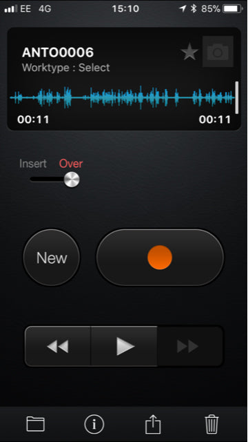 Olympus ODDS Smart Phone App