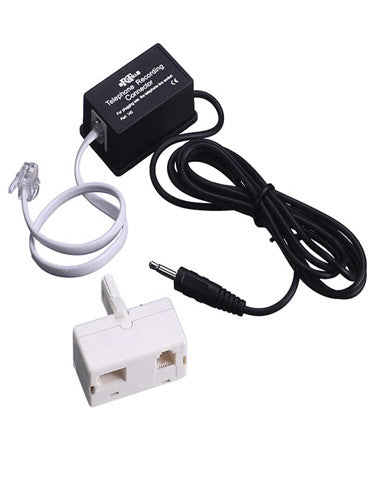 Retell 145 Telephone Handset Connector for Recording at Home