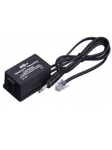 Retell 156 Telephone Handset Call Recording Connector for Cassette / MP3 / Digital Device