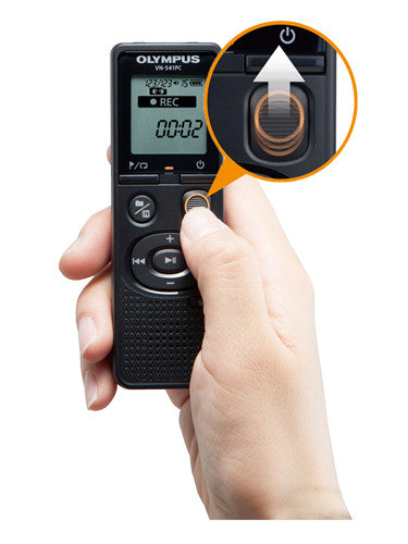 Olympus VN541PC Digital Notetaker with TP8 Telephone Pick-up