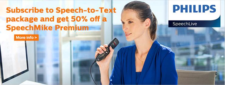 Subscribe to Speech-to-Text, Get 50% Off!