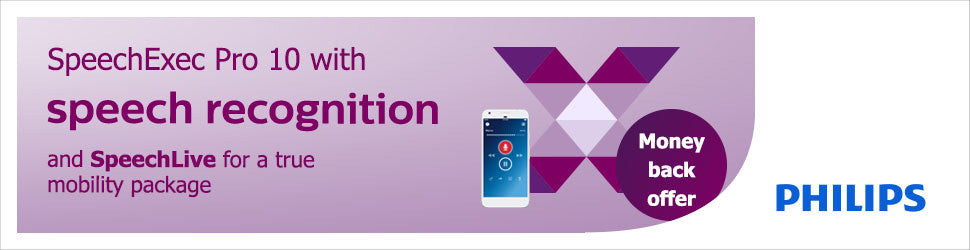 Philips SpeechExec Pro 10 with Speech Recognition
