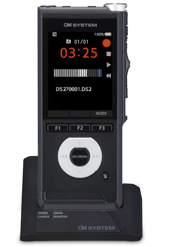 OM System DS-2700 Premium Kit with Dock and ODMS R8 Dictate Software