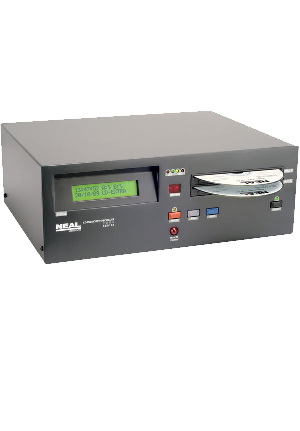 NEAL 9102 Dual CD Audio Interview Recorder PACE