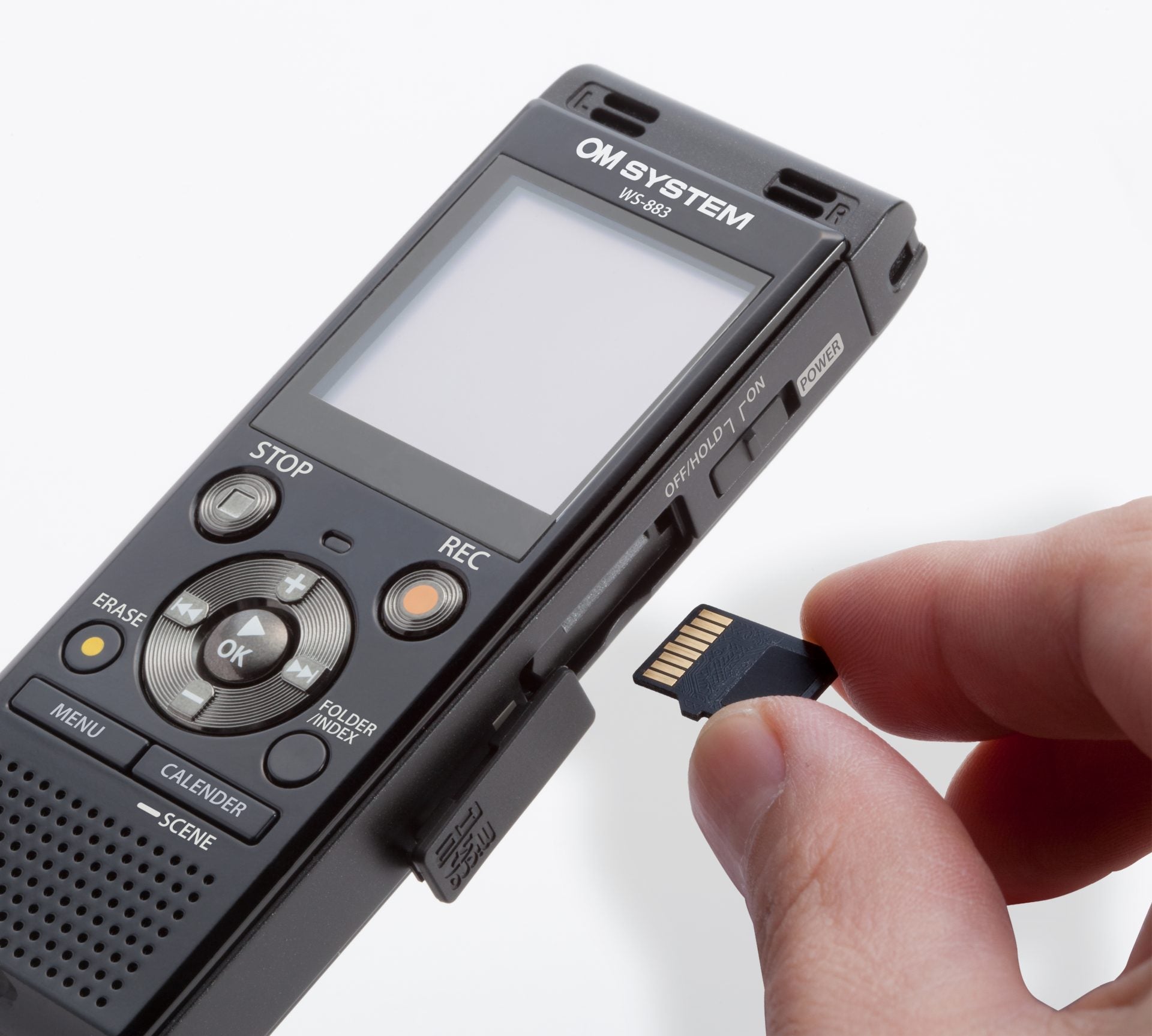 OM System WS883 Digital Voice Recorder - Meeting & Conference