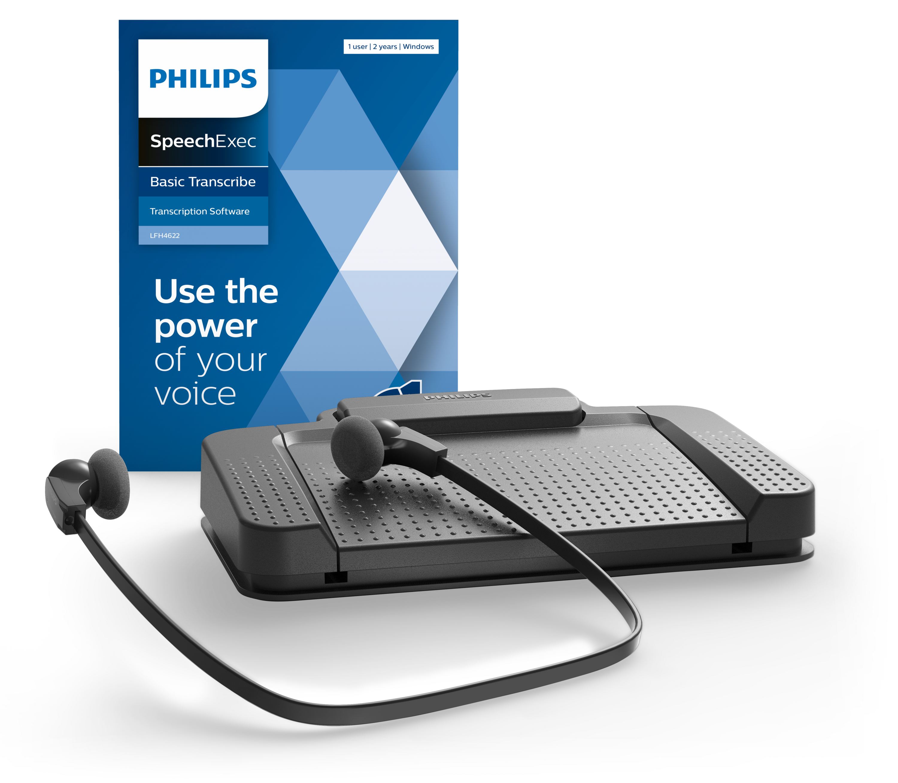Philips LFH7177 Transcription Kit with SpeechExec Transcribe