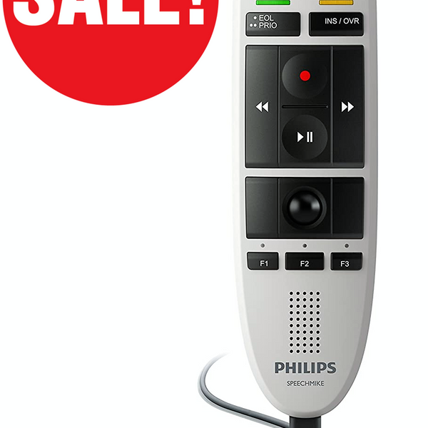 フィリップス　LFH3200 SpeechMike III Pro Philips SpeechMike III Pro Push Button Dictation Microphone