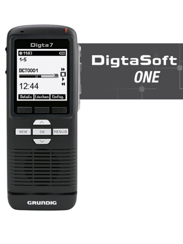 Grundig Digta 7 Digital Recorder Push Button - PDM7010-12