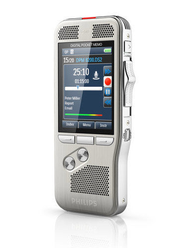 Philips DPM8100 Digital Pocket Memo Side