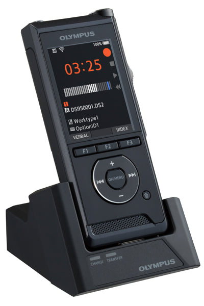 Olympus DS-9500 Digital Recorder Premium Kit - WiFi with ODMS v7 Dictate Software