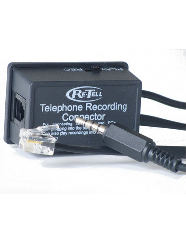 Retell 157i Telephone Handset Call Recording Connector Record to Mobile Phone or iPad